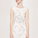 Two-Tone Sequin Dress